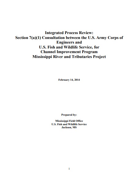 2014 Feb USFWS Integrated Process Review